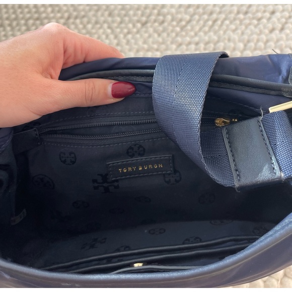 Tory Burch Dark Blue Crossbody Bag - Picture 6 of 8